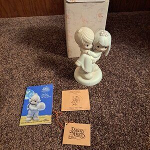 Vintage 1982 Precious Moments "Bless You Two" Wedding figurine.